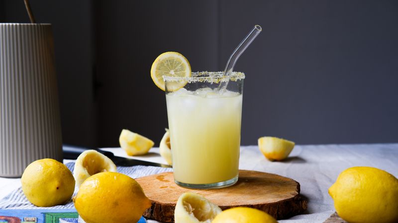 Fresh squeezed lemonade at Dions